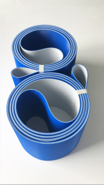 藍(lán)色食品級(jí)PVC磚石花紋輸送帶(圖3)